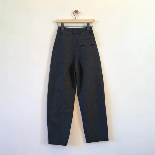 Acuna Pant in Slate Melange-Pants-Studio Nicholson-eugenienewport