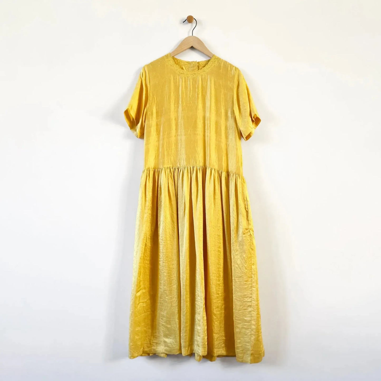 Amber Dress in Corn Yellow-Dresses-Runaway Bicycle-eugenienewport