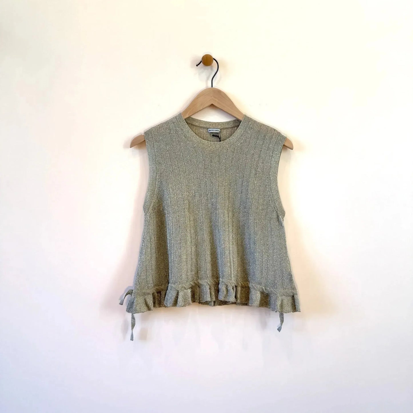 New Aires Top in Champagne-Top-Rachel Comey-eugenienewport
