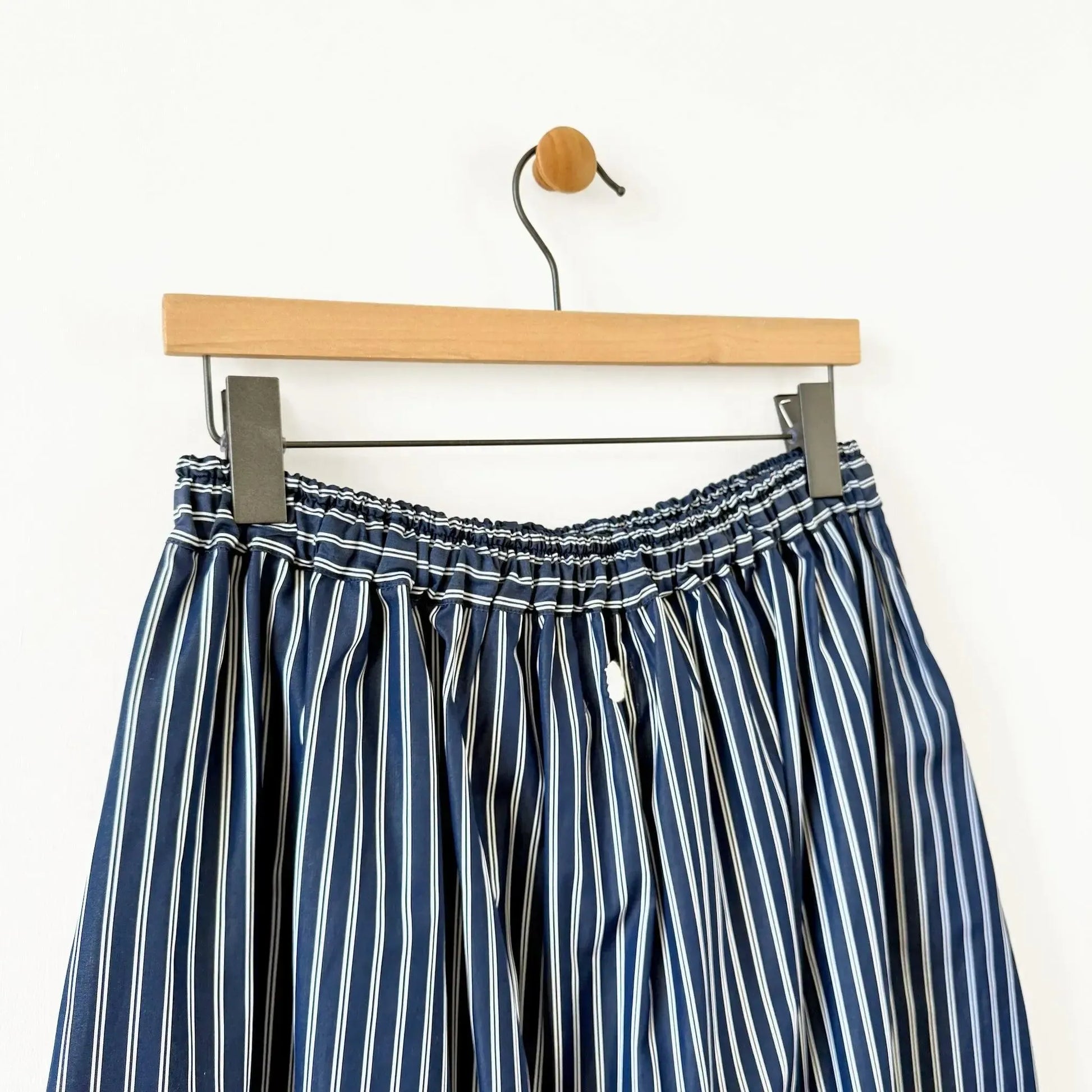 Caracoto Skirt in Blue Stripe-Skirt-Nitto-eugenienewport