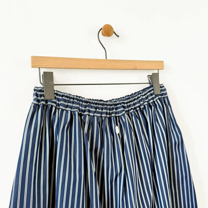 Caracoto Skirt in Blue Stripe-Skirt-Nitto-eugenienewport