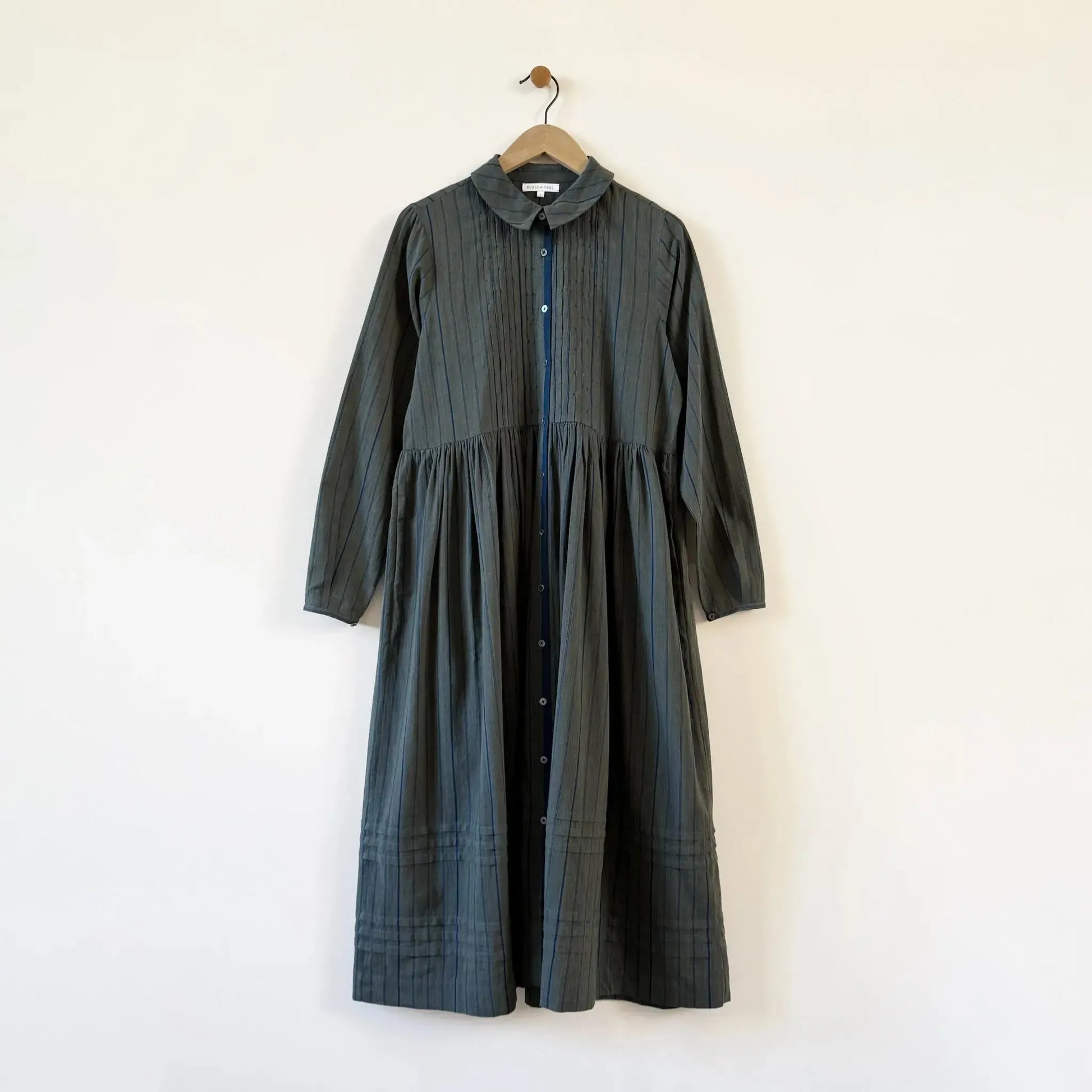 Cora Dress in Indigo Streams-Dresses-Rubia & Neel-eugenienewport