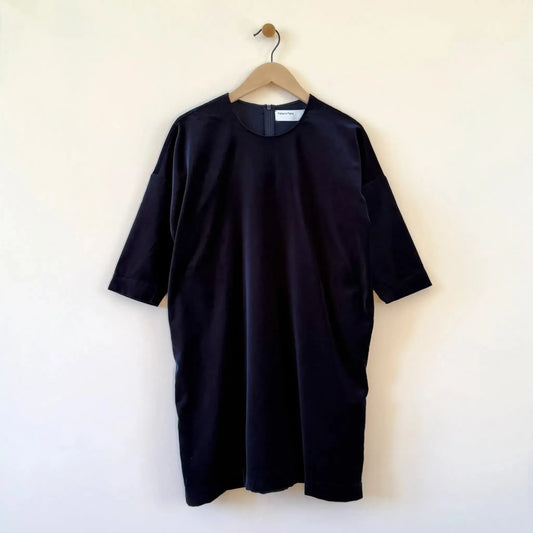 Helg Dress in Ciel de Nuit-Dress-Fabiana Pigna-eugenienewport