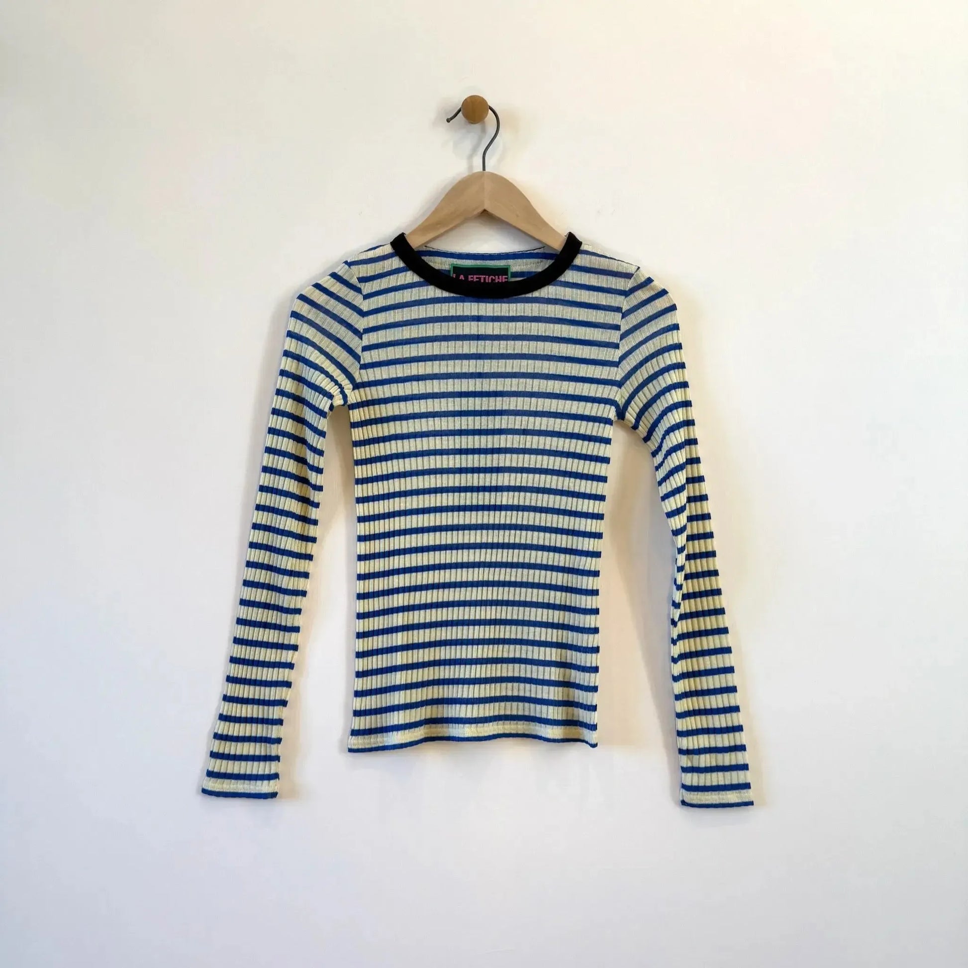 Jackie Raye in Blue / White-Tops-La Fetiche-eugenienewport
