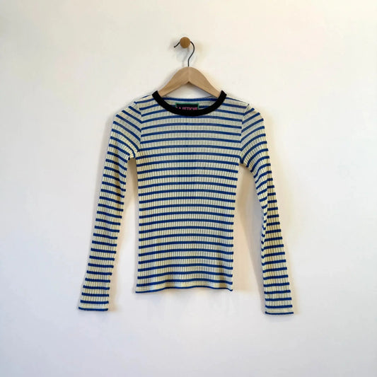 Jackie Raye in Blue / White-Tops-La Fetiche-eugenienewport