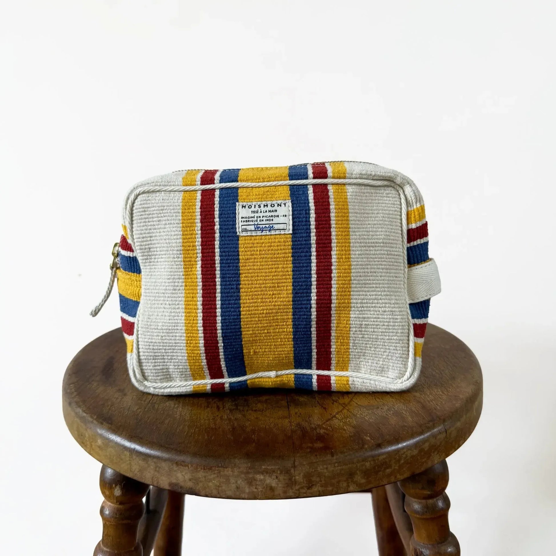 Large Pouch N°43 in Bari Holi Yellow-Accessory-Moismont-eugenienewport