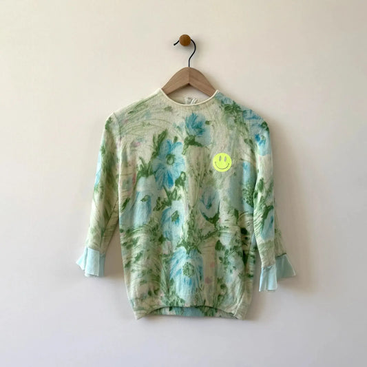 Lily Vintage Re-Work Cardigan-Sweater-Aquarius Cocktail-One size-1-eugenienewport