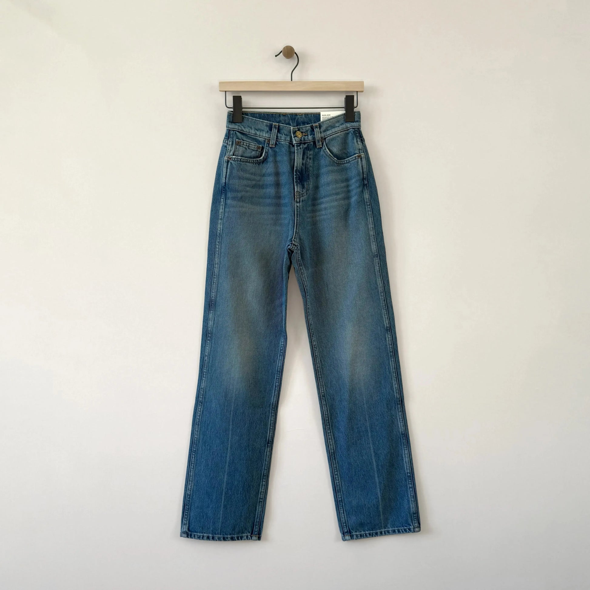 Plein Jean in Jane Wash-Denim-B Sides-eugenienewport