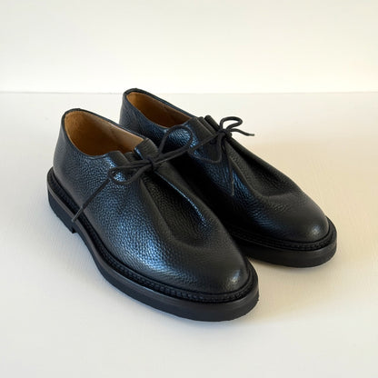 Ray Kilt in Black Grained Calf Leather