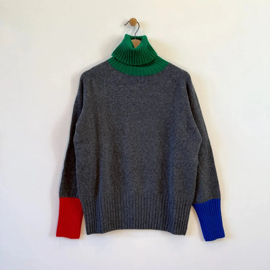 Rudi in Grey-Sweater-La Fetiche-eugenienewport