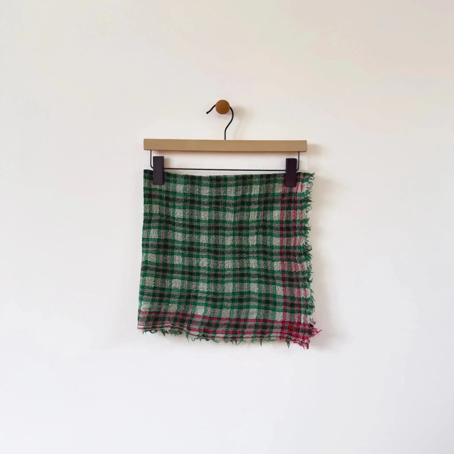 Scarf N°793 in Oxford Green-Accessory-Moismont-eugenienewport