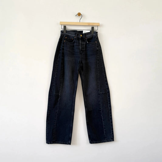 Slim Lasso in Stil Black-Denim-B Sides-eugenienewport