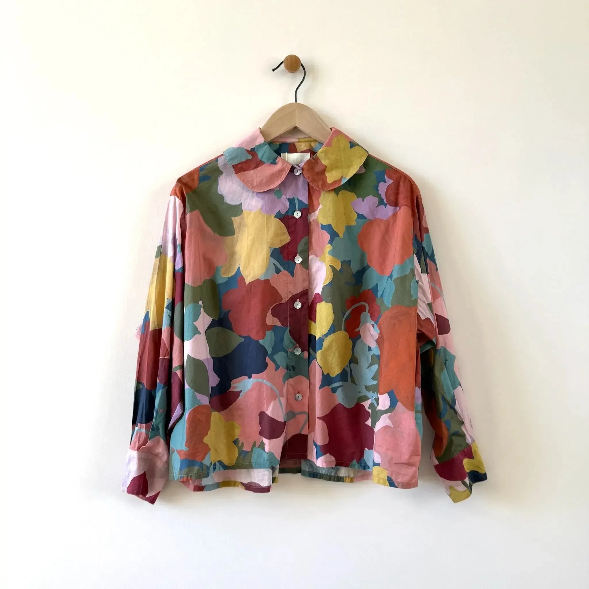 Sophia Shirt in Spring Garden-Tops-Nitto-eugenienewport