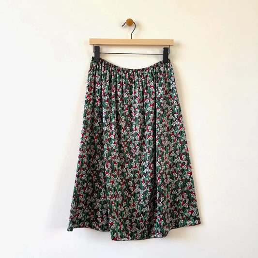 Sopragonna Skirt in Pansy Green-Skirt-Nitto-eugenienewport