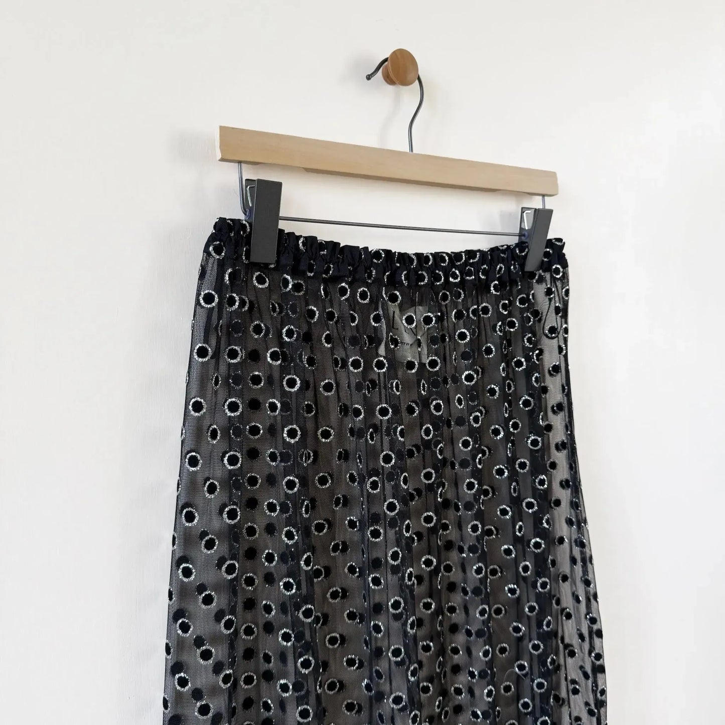 Sparkle Skirt in Black-Skirt-Eleph-eugenienewport