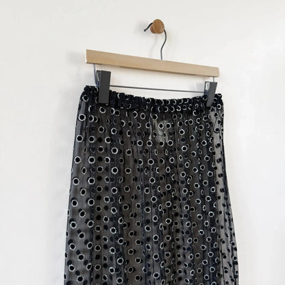 Sparkle Skirt in Black-Skirt-Eleph-eugenienewport