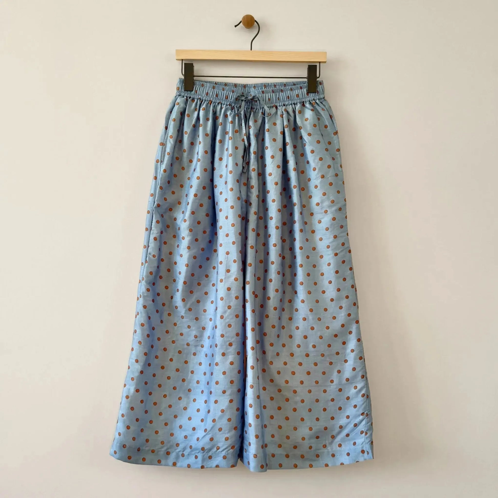 Tuck Pants in Dull Blue-Pants-Bunon-eugenienewport