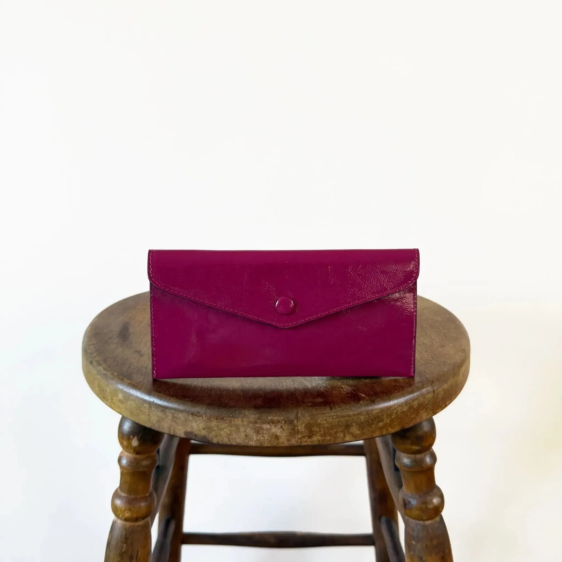 Wallet in Cherry Naplak Calf Leather-Accessories-Zilla-eugenienewport